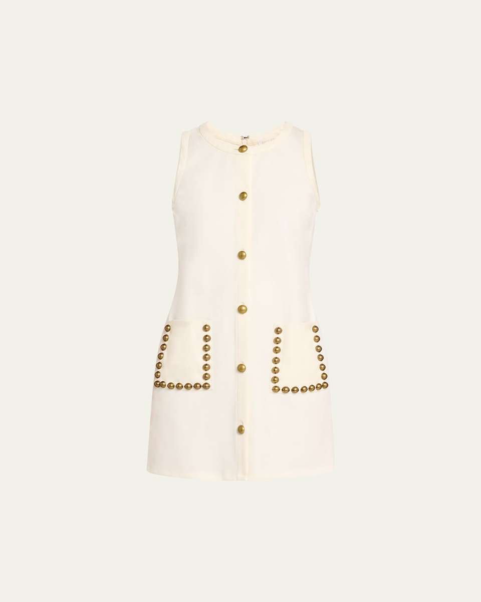 Bryanna Studded Mini Dress